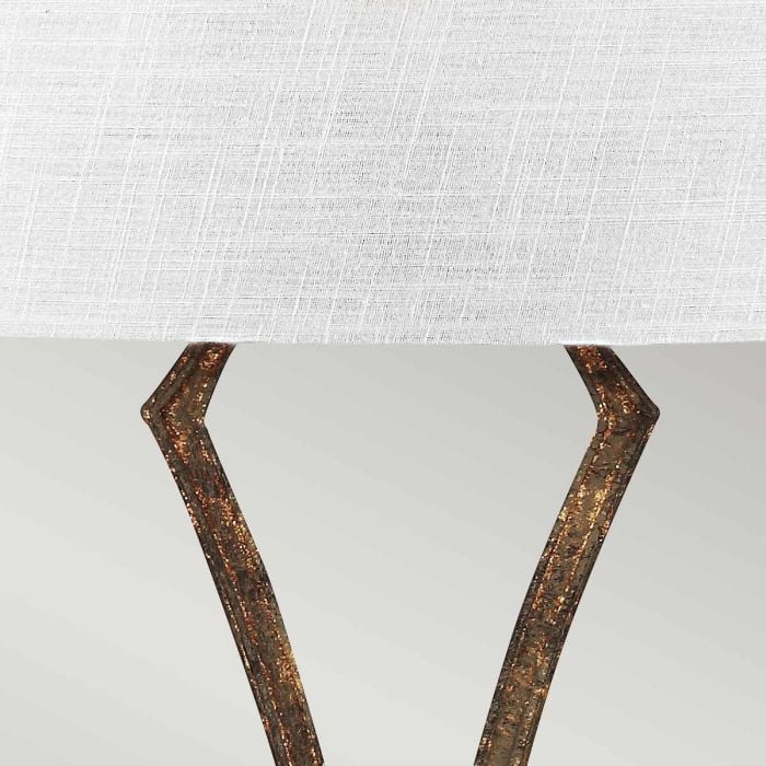 Elstead Lighting Tilling 1 Light Wall Light - Distressed Gold Leaf
