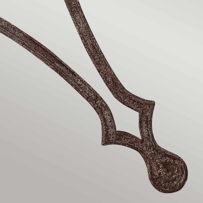 Elstead Lighting Tilling 1 Light Wall Light - Weathered Iron