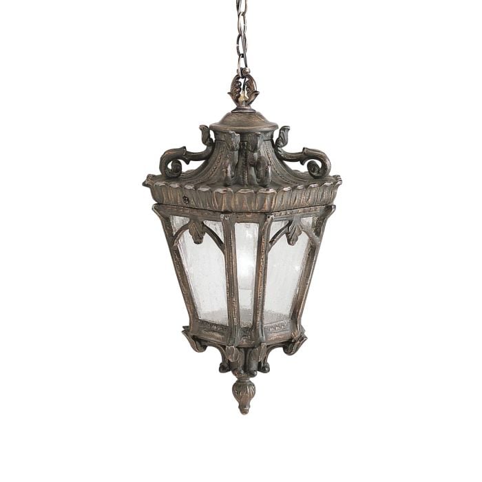 Elstead Lighting Tournai 1 Light Medium Chain Lantern - Londonderry