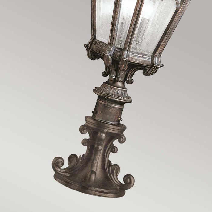 Elstead Lighting Tournai 2 Light Large Pedestal - Londonderry