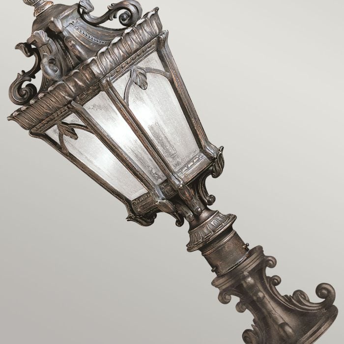 Elstead Lighting Tournai 2 Light Large Pedestal - Londonderry