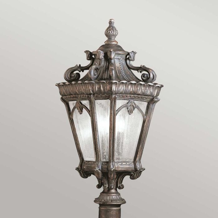 Elstead Lighting Tournai 3 Light Extra Large Lamp Post - Londonderry