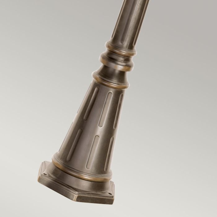 Elstead Lighting Tournai 3 Light Extra Large Lamp Post - Londonderry