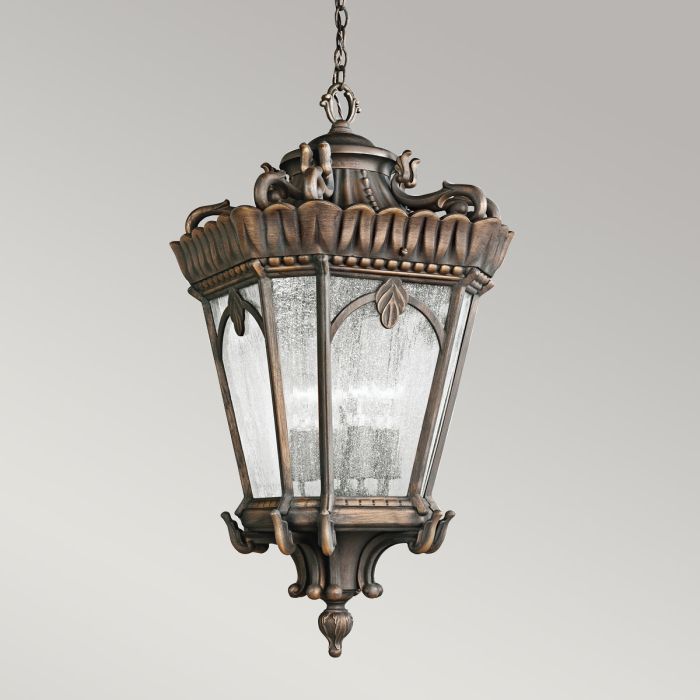 Elstead Lighting Tournai 4 Light Grand Extra Large Chain Lantern - Londonderry