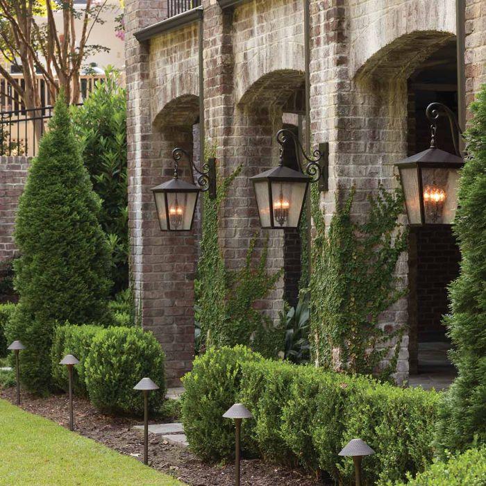 Elstead Lighting Trellis 4 Light Large Wall Lantern - Regency Bronze