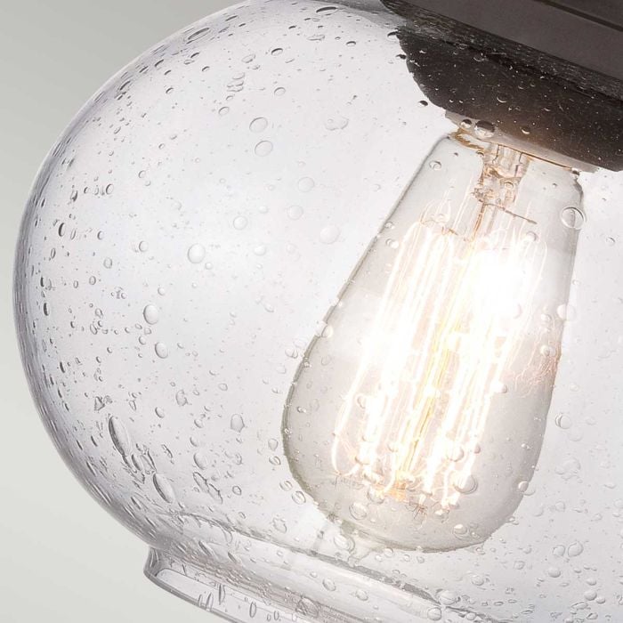 Elstead Lighting Trilogy 1 Light Wall Light - Old Bronze