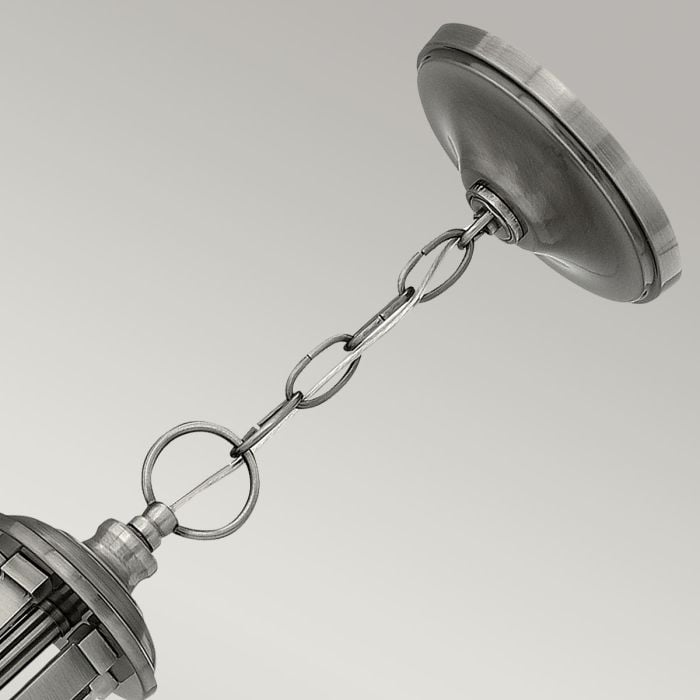 Elstead Lighting Truman 5 Light Chandelier - Antique Nickel