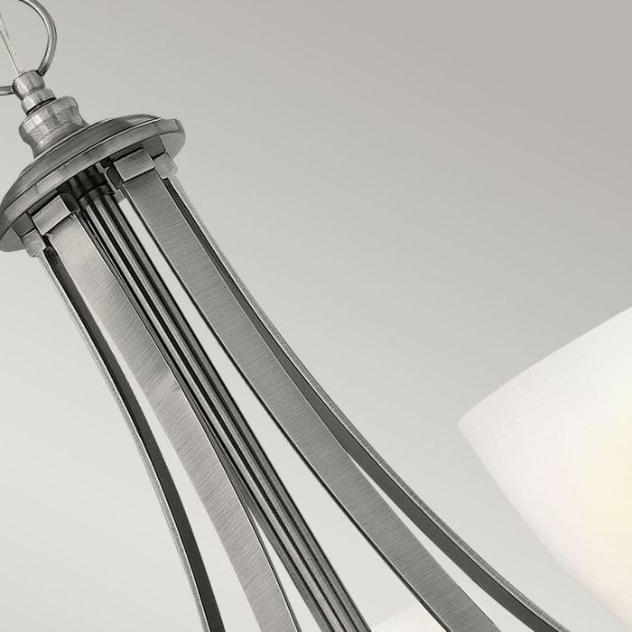Elstead Lighting Truman 5 Light Chandelier - Antique Nickel