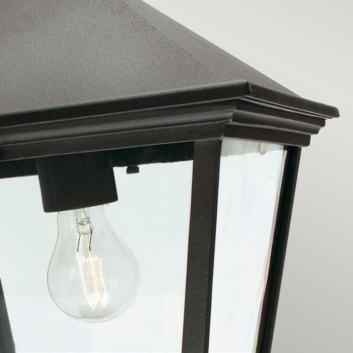 Elstead Lighting Turin Grande 1 Light Chain Lantern - Black
