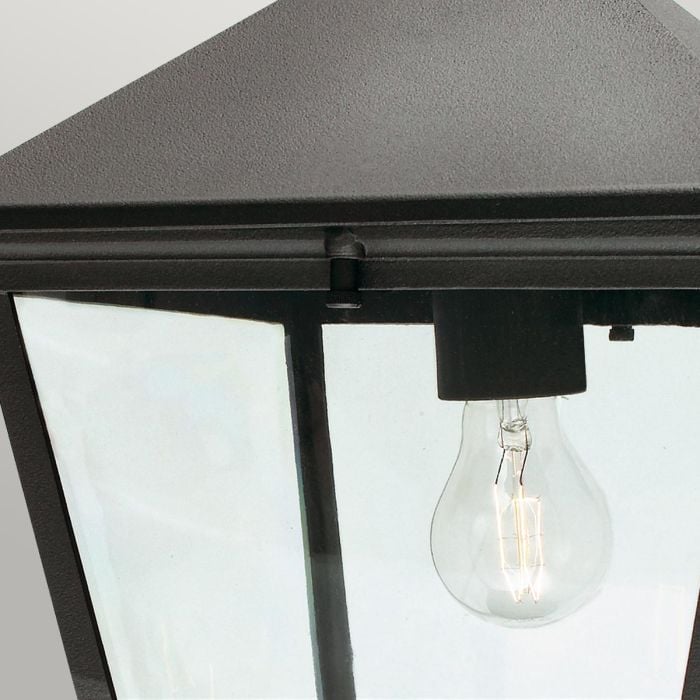 Elstead Lighting Turin Grande 1 Light Chain Lantern - Black