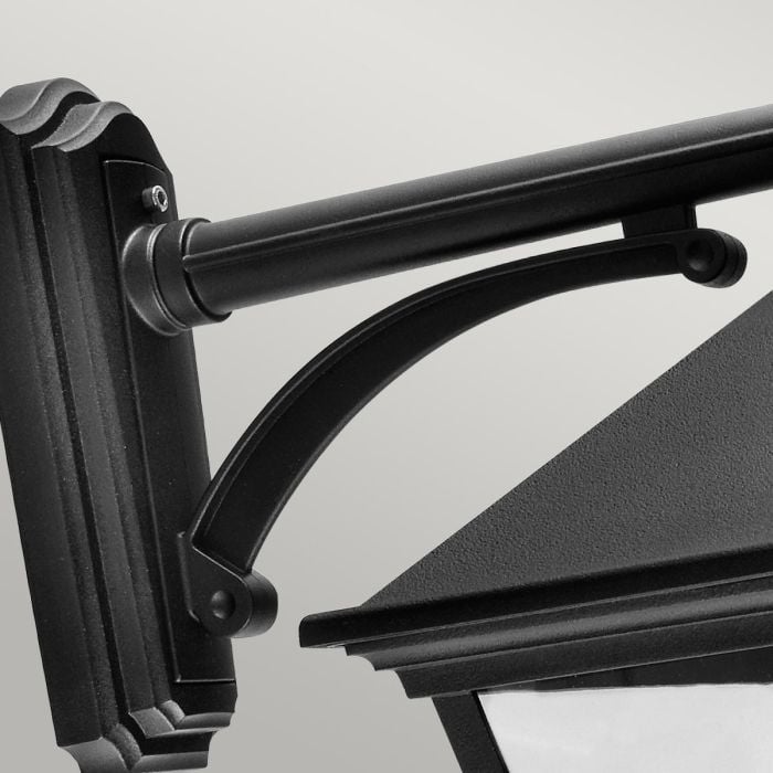 Elstead Lighting Turin Grande 1 Light Down Wall Lantern - Black