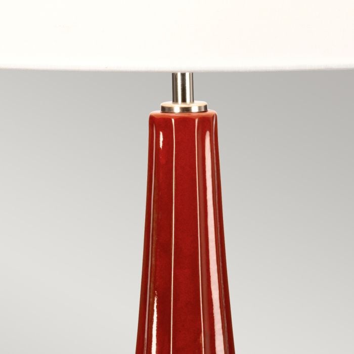 Elstead Lighting Upton 1 Light Table Lamp With White Shade