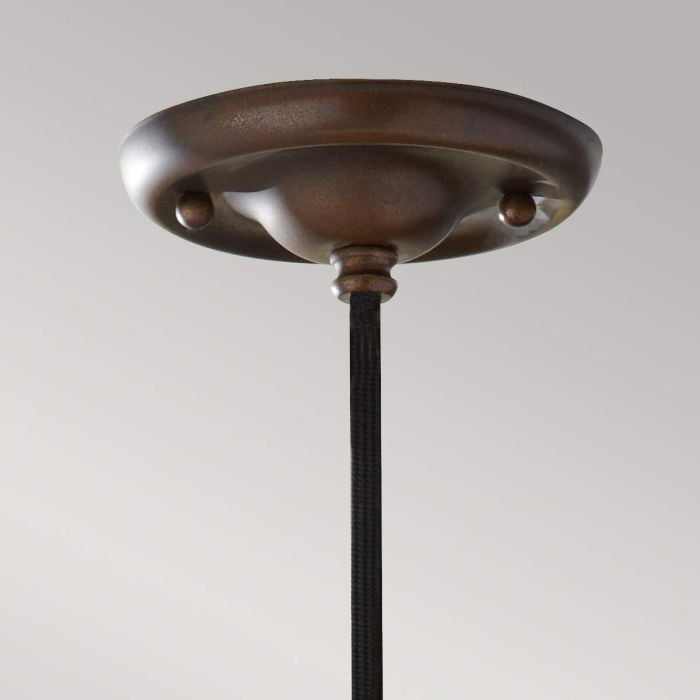 Elstead Lighting Urban Renewal 1 Light Pendant - Astral Bronze