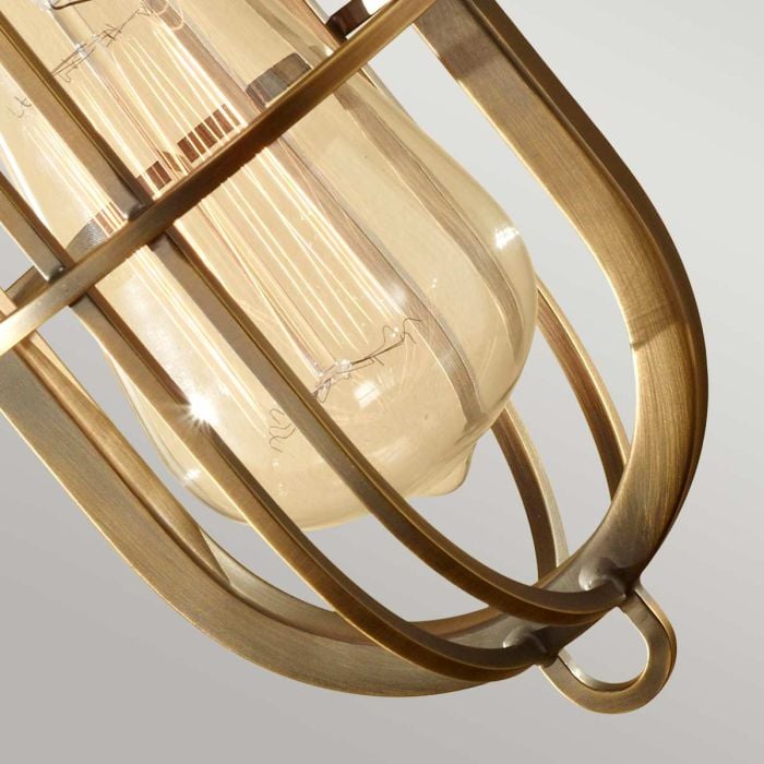Elstead Lighting Urban Renewal 1 Light Table Lamp - Dark Antique Brass