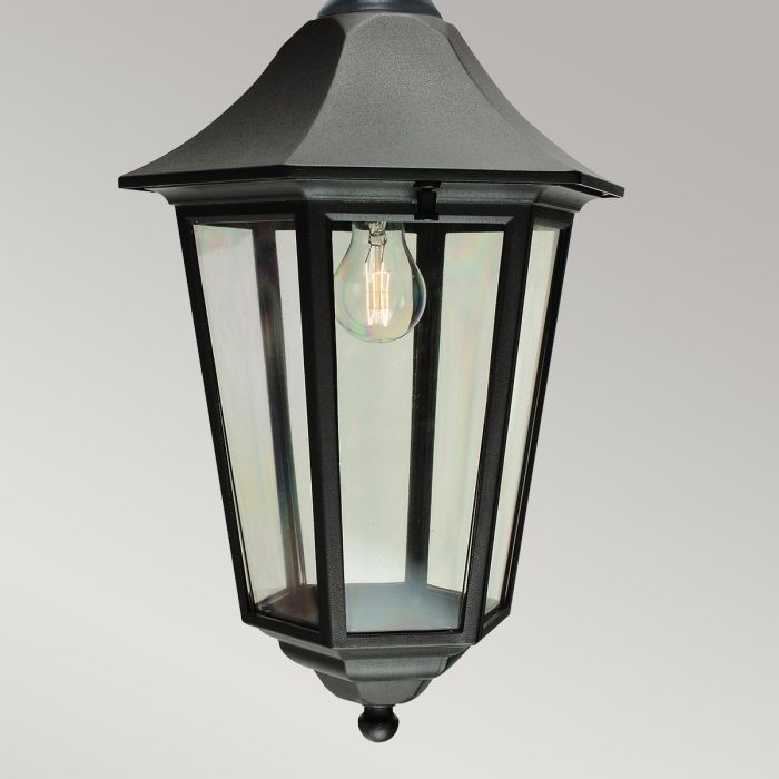 Elstead Lighting Valencia Grande 1 Light Chain Lantern - Black