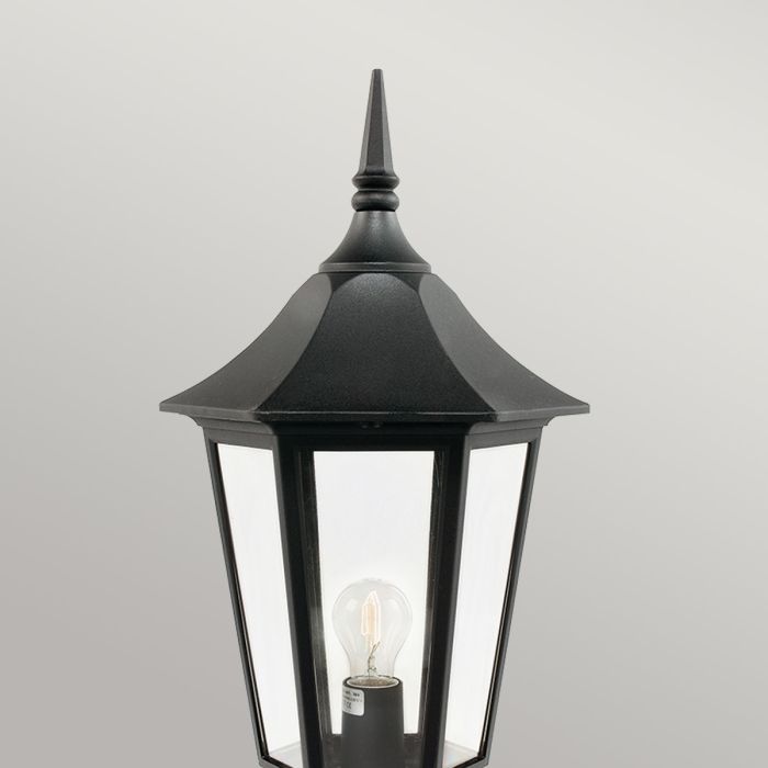 Elstead Lighting Valencia Grande 1 Light Pedestal - Black