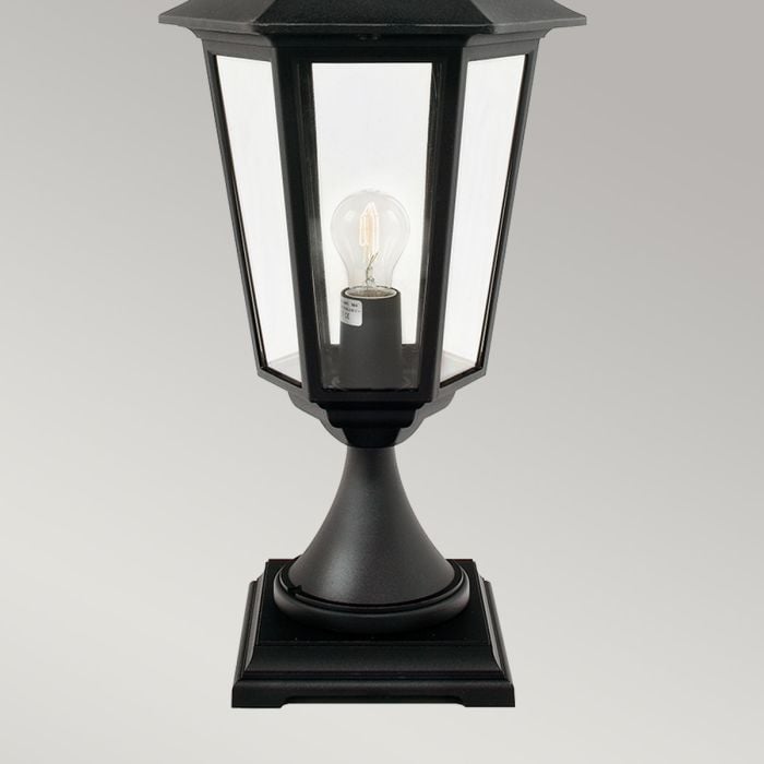 Elstead Lighting Valencia Grande 1 Light Pedestal - Black