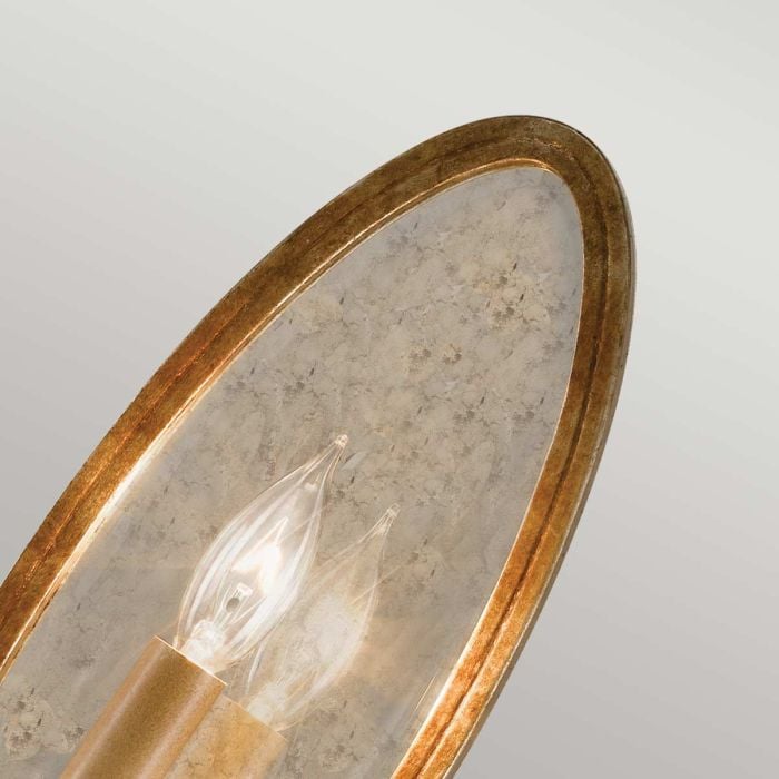 Elstead Lighting Valentina 1 Light Wall Light - Oxidized Bronze