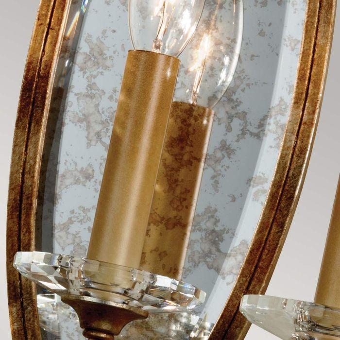 Elstead Lighting Valentina 3 Light Wall Light - Oxidized Bronze