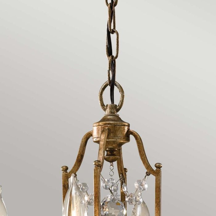 Elstead Lighting Valentina 4 Light Chandelier - Oxidized Bronze