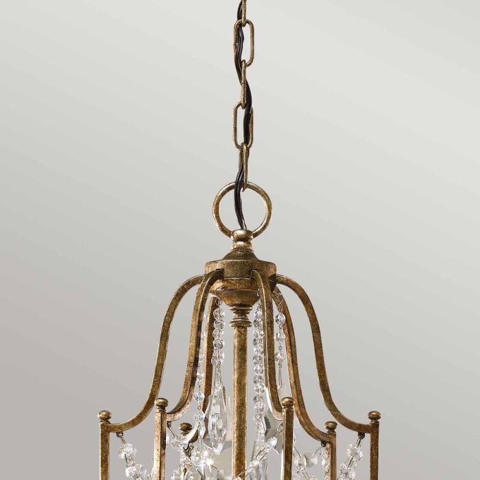 Elstead Lighting Valentina 6 Light Chandelier - Oxidized Bronze