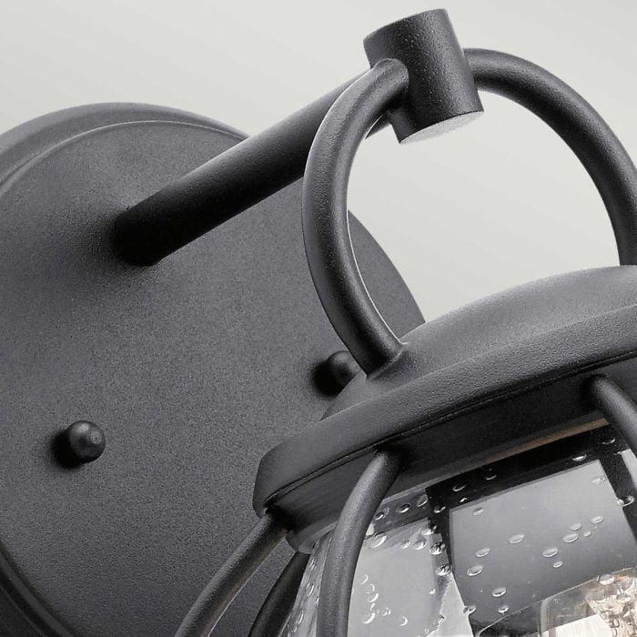 Elstead Lighting Vandalia 1 Light Wall Lantern - Textured Black