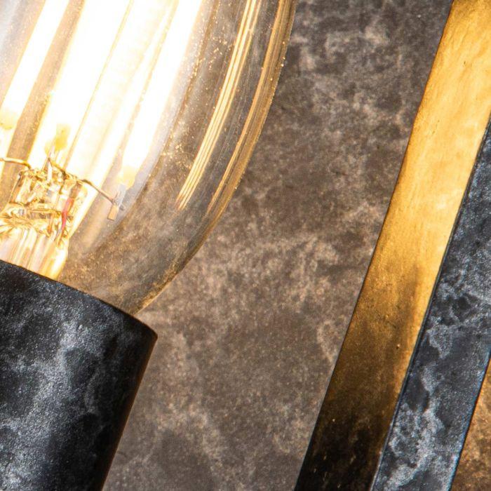 Elstead Lighting Vanguard 2 Light Wall Light - Old Black