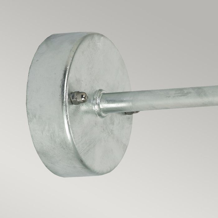 Elstead Lighting Vansbro 1 Light Wall Lantern Galvanised