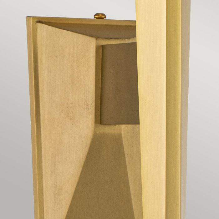 Elstead Lighting Verity 1 Light Wall Light - Brushed Brass