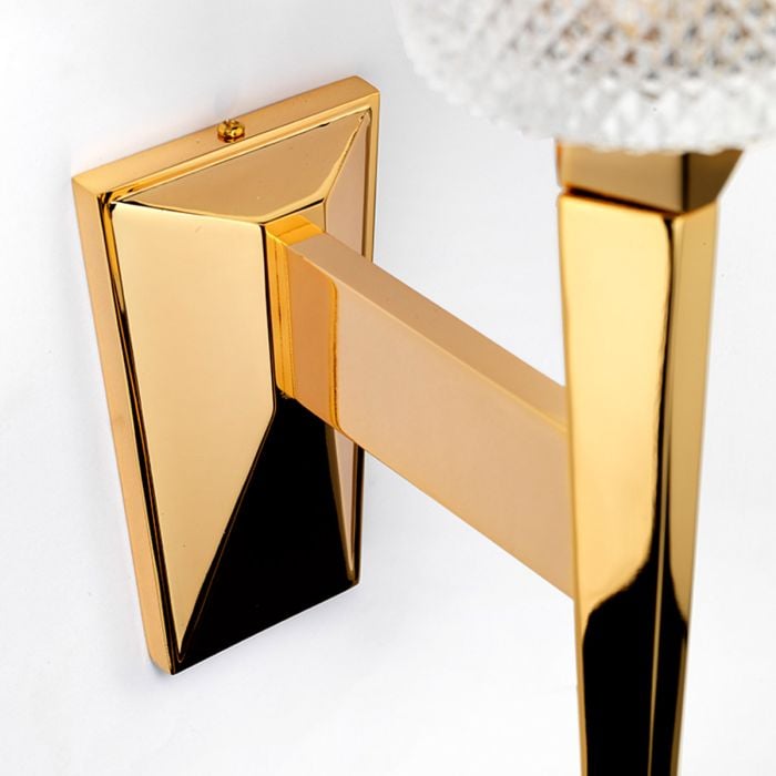 Elstead Lighting Verity 1 Light Wall Light - Polished Gold