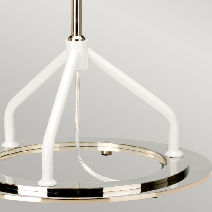 Elstead Lighting Vicenza Table Lamp - Dark Grey Polished Nickel