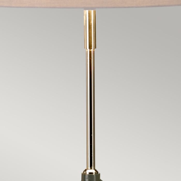 Elstead Lighting Vicenza Table Lamp - White Polished Nickel