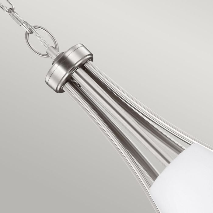 Elstead Lighting Vintner 5 Light Chandelier - Satin Nickel