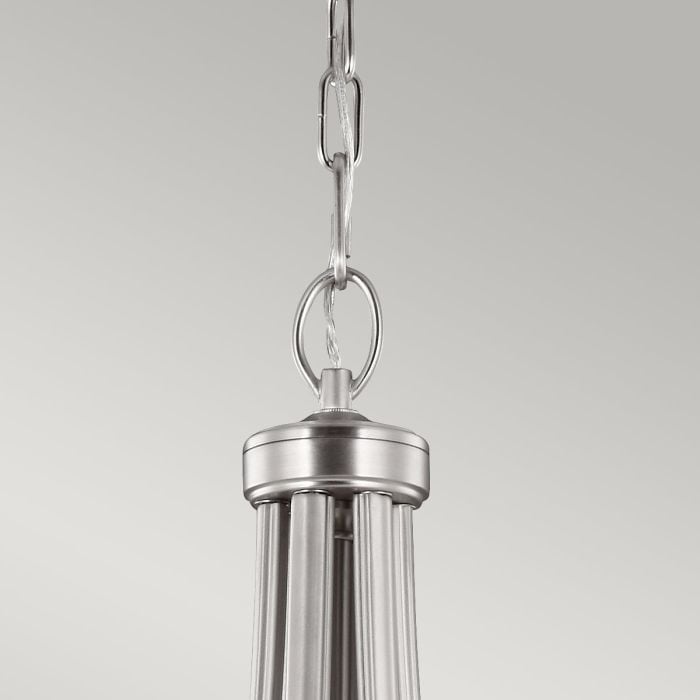 Elstead Lighting Vintner 9 Light Chandelier - Satin Nickel