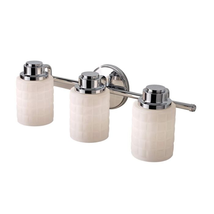 elstead lighting Wadsworth 3 Light Above Mirror Light - Polished Chrome