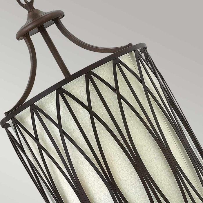 Elstead Lighting Walden 3 Light Pendant - Victorian Bronze