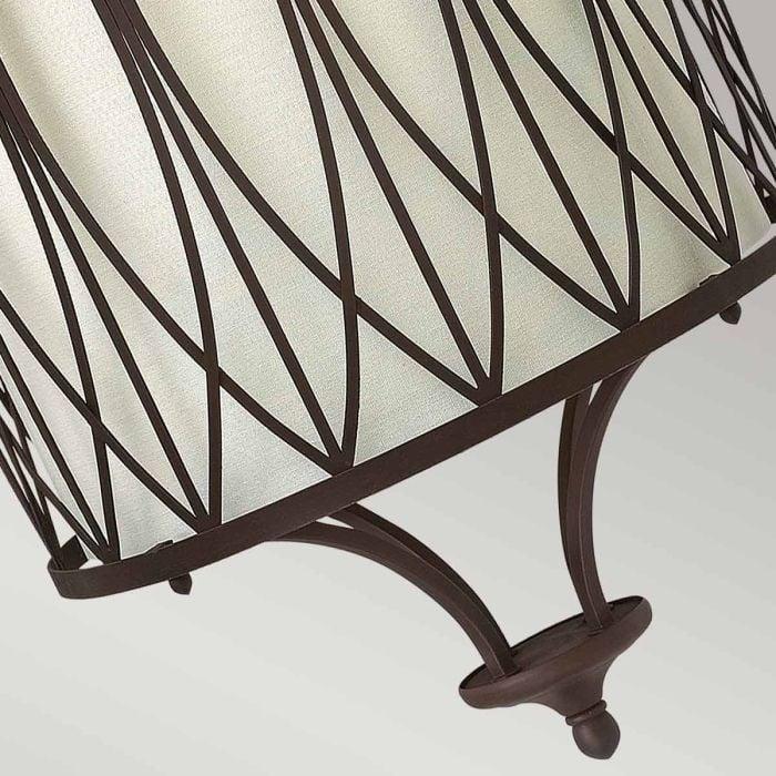 Elstead Lighting Walden 4 Light Pendant - Victorian Bronze