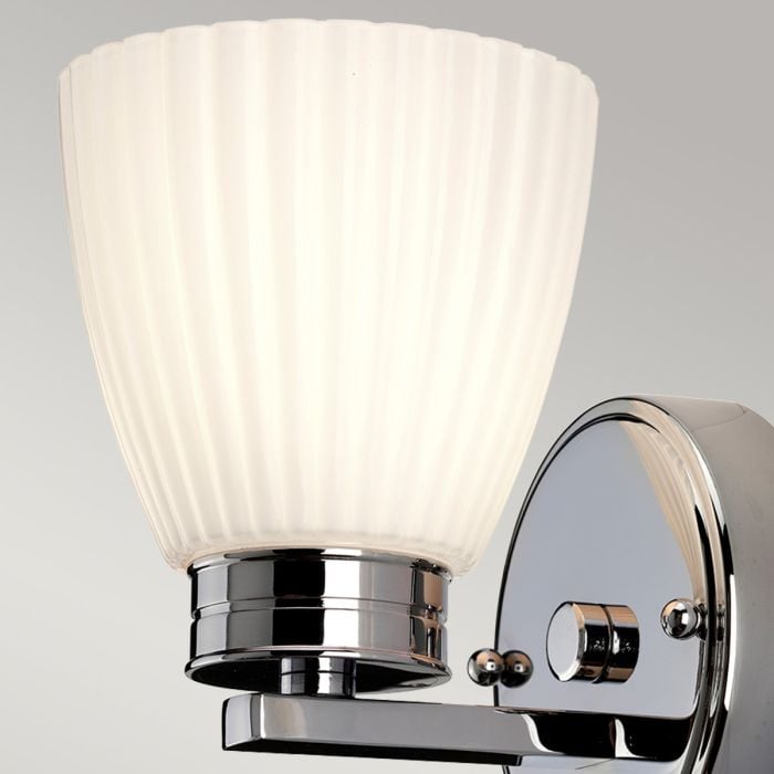 Elstead Lighting Wallingford 1 Light Wall Light - Polished Chrome