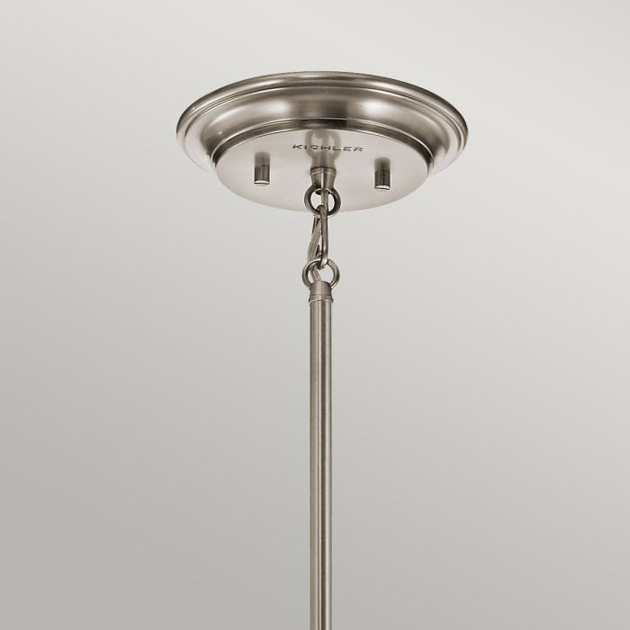 Elstead Lighting Waverly 1 Light Mini Pendant - Classic Pewter