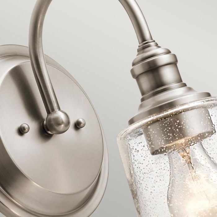 Elstead Lighting Waverly 1 Light Wall Light - Classic Pewter