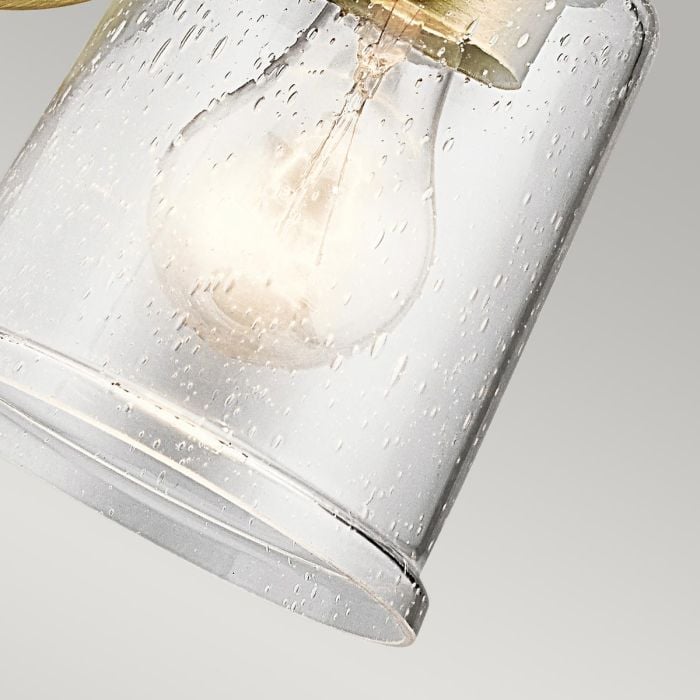Elstead Lighting Waverly 1 Light Wall Light - Natural Brass