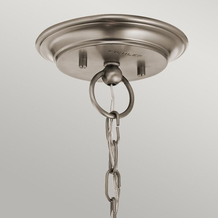 Elstead Lighting Waverly 3 Light Chandelier - Classic Pewter