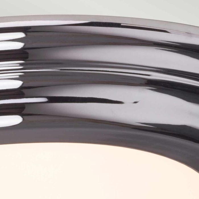 Elstead Lighting Welland 1 Light Flush - Polished Chrome