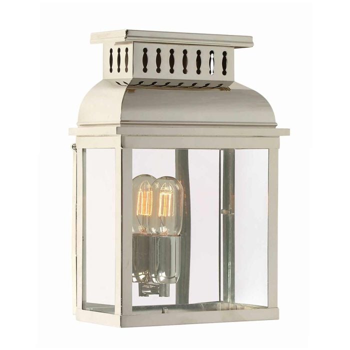 Elstead Lighting Westminster 1 Light Wall Lantern - Polished Nickel