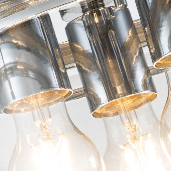 Elstead Lighting Whistling 3 Light Flush - Polished Chrome