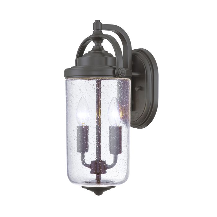 elstead lighting Willoughby 2 Light Wall Lantern - Oil Rubbed Bronze