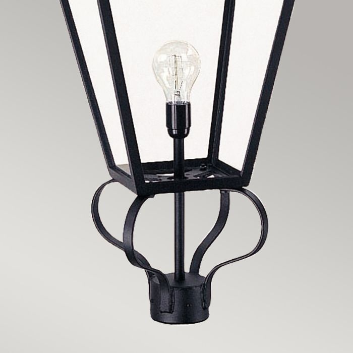 Elstead Lighting Wilmslow 1 Light Lantern (Head Only) - Black