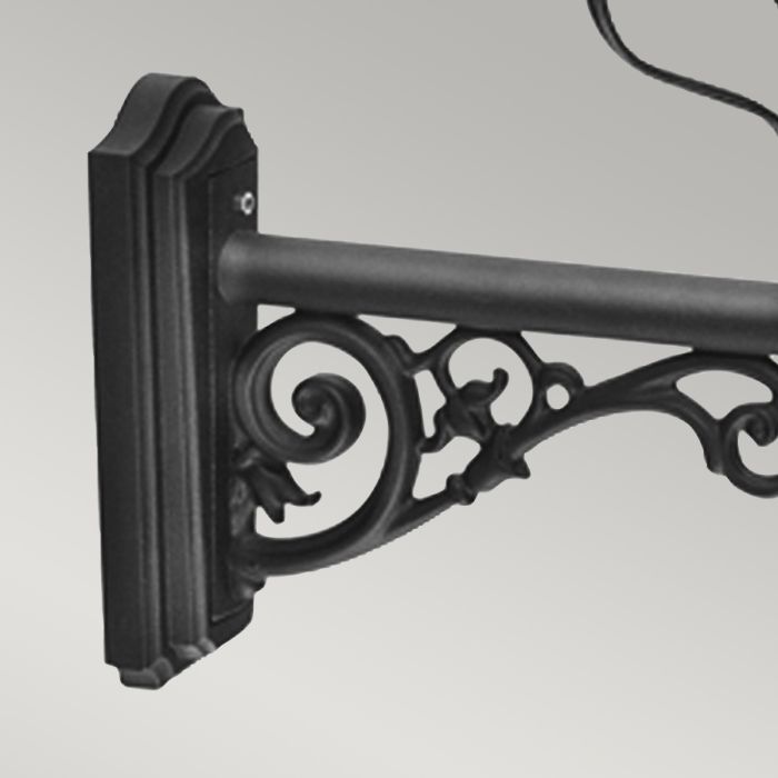 Elstead Lighting Wilmslow 1 Light Wall Lantern - Black