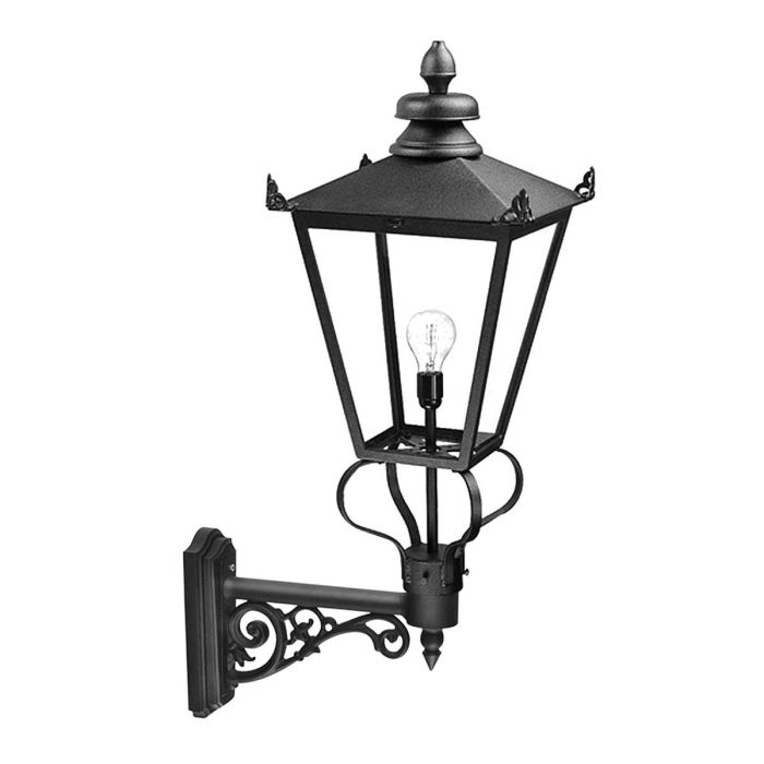 elstead lighting Wilmslow 1 Light Wall Lantern - Black