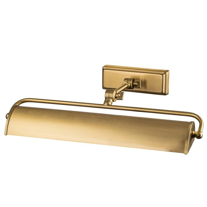 elstead lighting Winchfield 2lt Medium Picture Light - Aged Brass